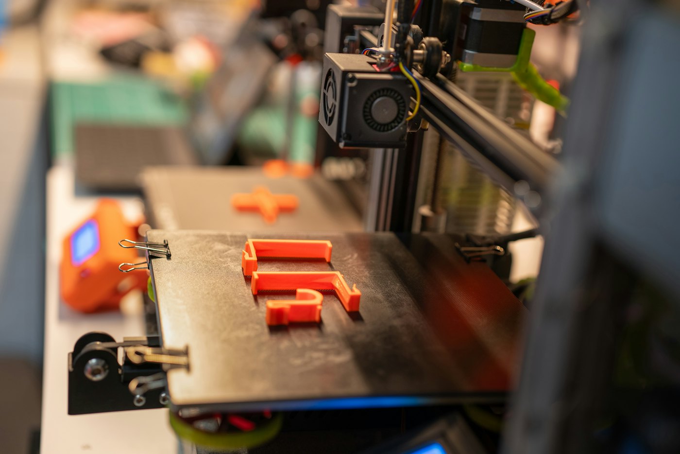 3D printer making a prototype