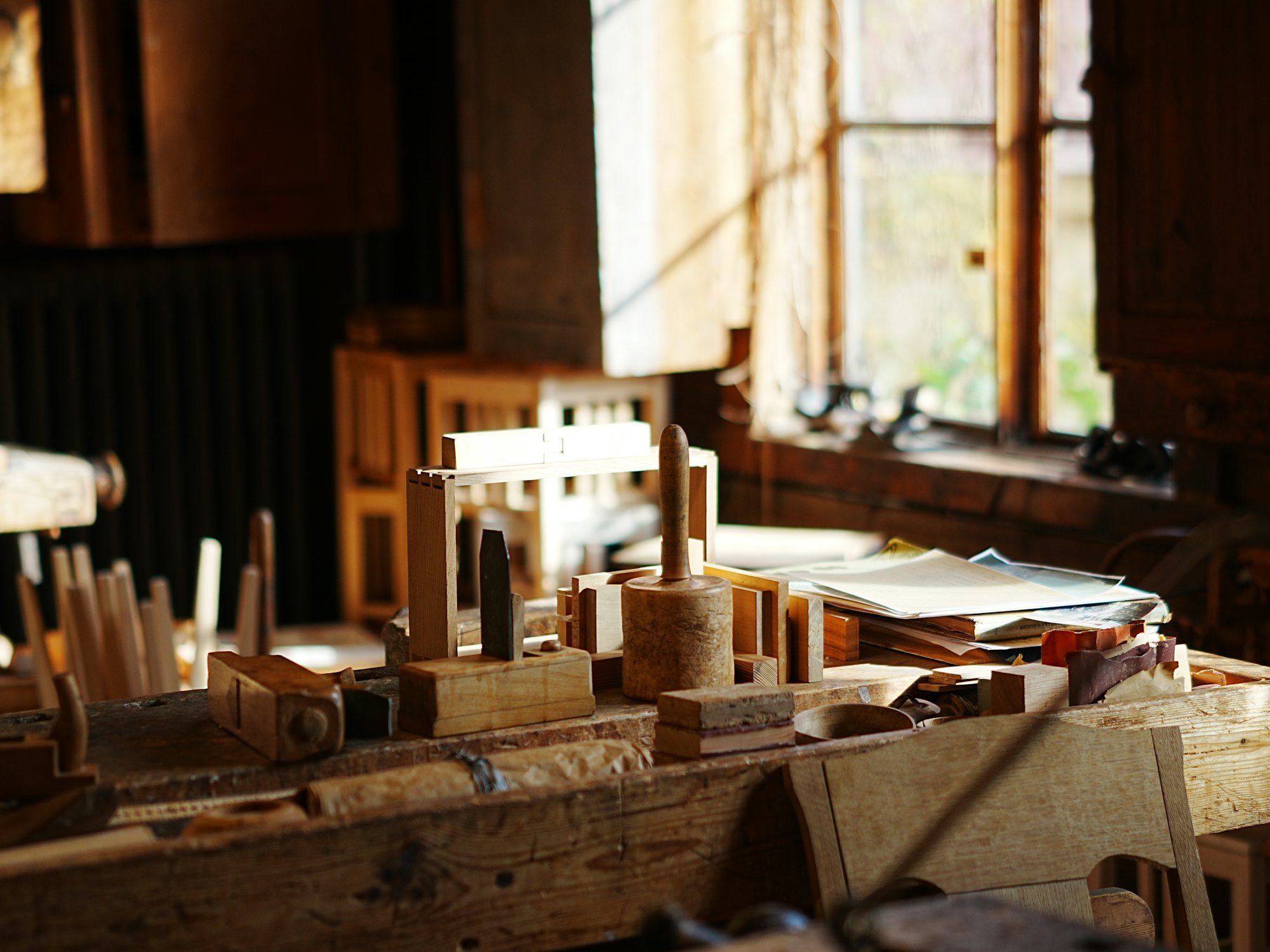 Workshop interior